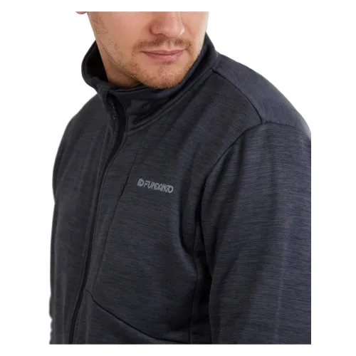 Fundango Jefferson Fleece Jacket Férfi Polár, Softshell, Középréteg 780-antracit