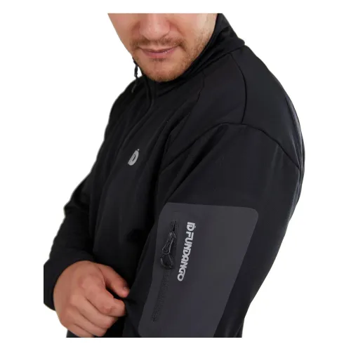 Fundango Rauris Midlayer M Férfi Polár, Softshell, Középréteg 890-black