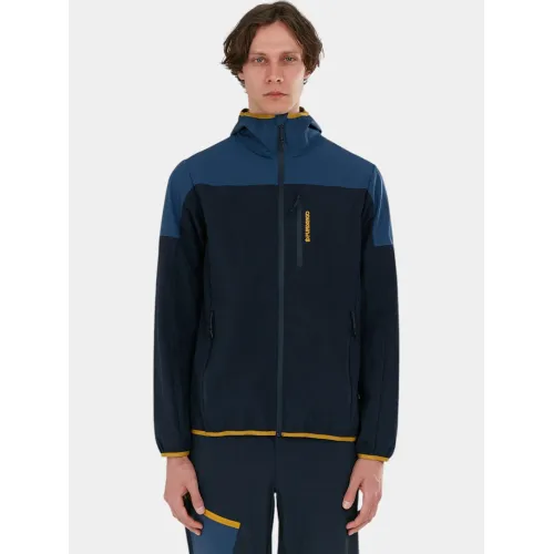 Fundango Alloy Hooded Softshell Férfi Softshell kabát 486-patriot blue