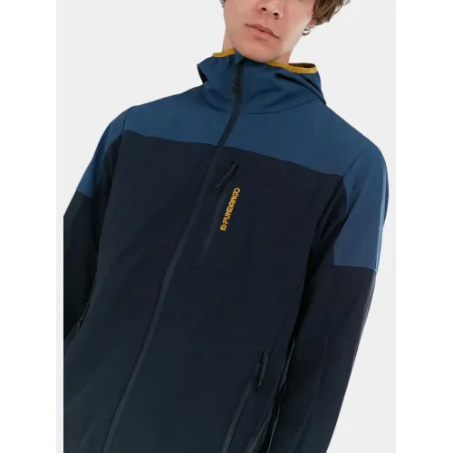 Fundango Alloy Hooded Softshell Férfi Softshell kabát 486-patriot blue