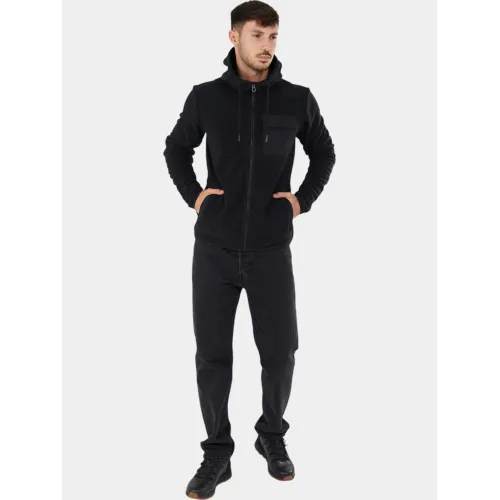 Fundango Nestor Fleece Jacket Fundango Nestor Fleece Jacket Férfi Pulóver 890-black