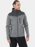 Fundango Ashford Insulated Fleece Jacket Férfi Polár, Softshell, Középréteg 745-grey heather