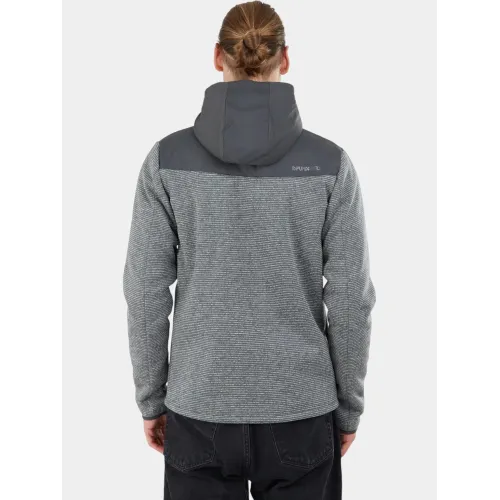 Fundango Ashford Insulated Fleece Jacket Férfi Polár, Softshell, Középréteg 745-grey heather