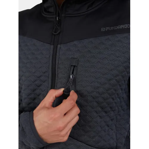 Fundango Ashford Insulated Fleece Jacket Férfi Polár, Softshell, Középréteg 755-steel