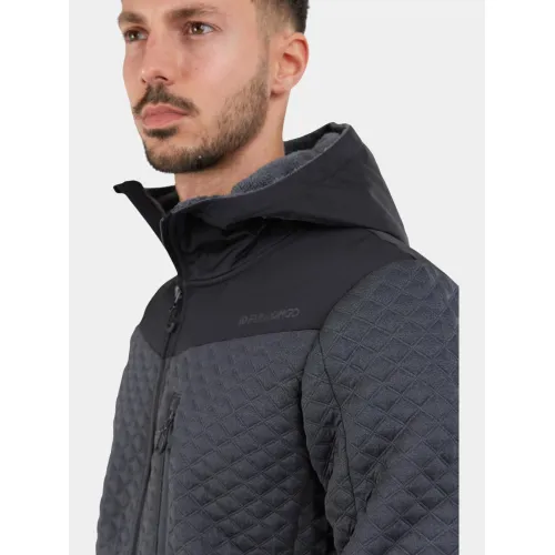 Fundango Ashford Insulated Fleece Jacket Férfi Polár, Softshell, Középréteg 755-steel
