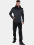Fundango Ashford Insulated Fleece Jacket Férfi Polár, Softshell, Középréteg 780-antracit