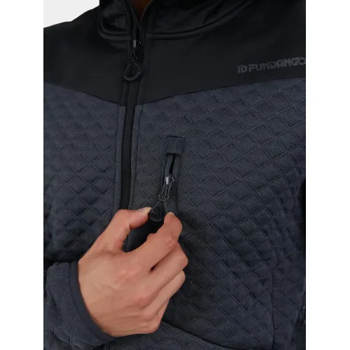 Fundango Ashford Insulated Fleece Jacket Férfi Polár, Softshell, Középréteg 780-antracit