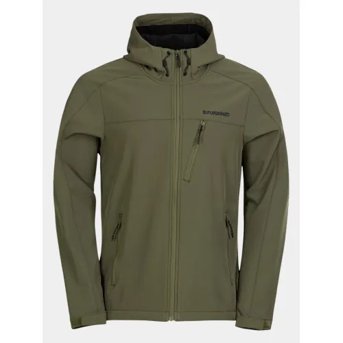 Fundango Fairbanks Softhsell Jacket Férfi Polár, Softshell, Középréteg 587-earth