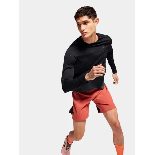 ON Performance Long-T Férfi Hosszú ujjú póló Black-Eclipse