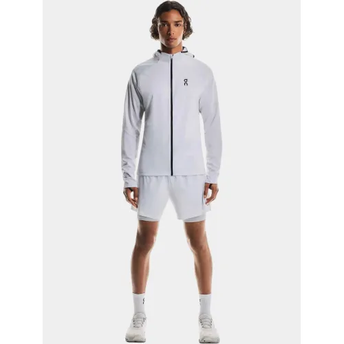 ON Climate Zip Hoodie Férfi Hosszú ujjú póló White