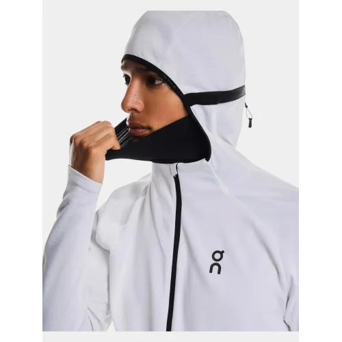 ON Climate Zip Hoodie Férfi Hosszú ujjú póló White