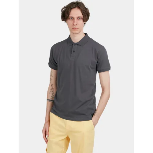 Fundango Incognito Mono Poloshirt Fundango Incognito Mono Poloshirt Férfi Galléros póló 755-steel