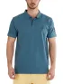 Fundango Molton Poloshirt Férfi Galléros póló 534-pine green