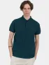 Fundango Insignia Poloshirt Férfi Galléros póló 534-pine green