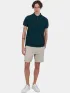 Fundango Insignia Poloshirt Férfi Galléros póló 534-pine green