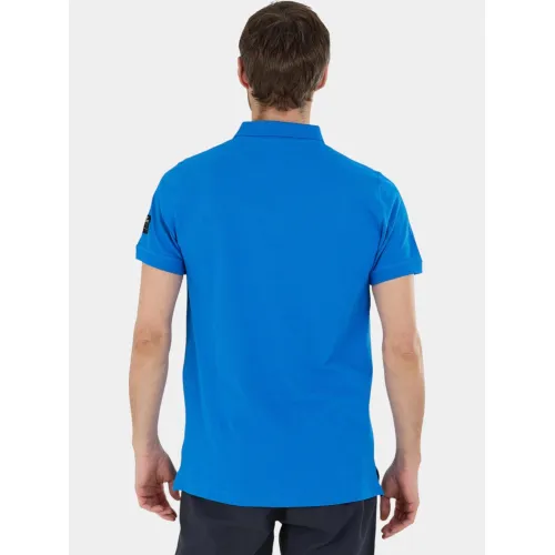 Fundango Insignia Poloshirt Férfi Galléros póló 445-cobalt