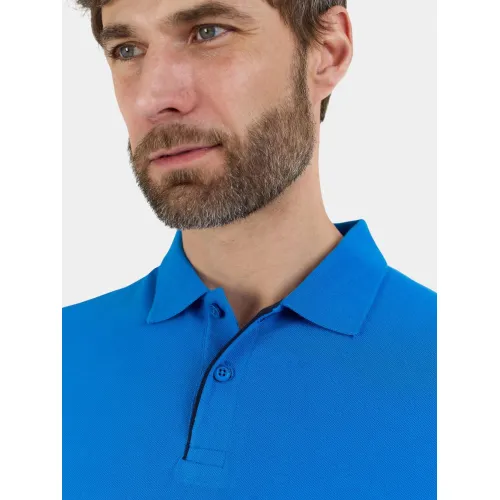 Fundango Insignia Poloshirt Férfi Galléros póló 445-cobalt