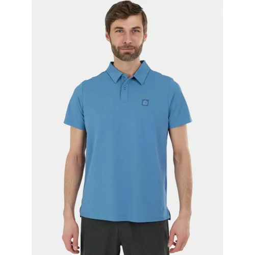 Fundango Zeno II Tech Poloshirt Férfi Póló 482-moonlight