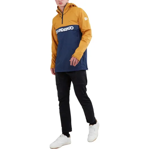 Fundango Salmo Logo Anorak Fundango Salmo Logo Anorak Férfi Esőkabát 614-cinnamon