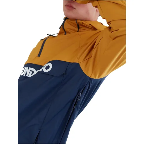 Fundango Salmo Logo Anorak Fundango Salmo Logo Anorak Férfi Esőkabát 614-cinnamon