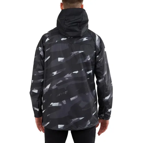 Fundango Salmo Logo Anorak Fundango Salmo Logo Anorak Férfi Esőkabát 893-black camouflage