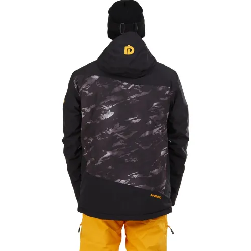 Fundango Privet Allmountain Jacket Férfi Síkabát, Snowboard kabát 893-black camouflage