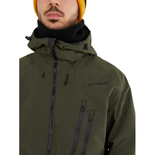 Fundango Rigel Jacket Fundango Rigel Jacket Férfi Síkabát, Snowboard kabát 590-oliv
