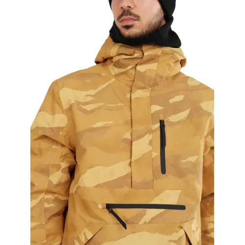 Fundango Tilbury Logo Anorak Férfi Síkabát, Snowboard kabát 246-okker melange