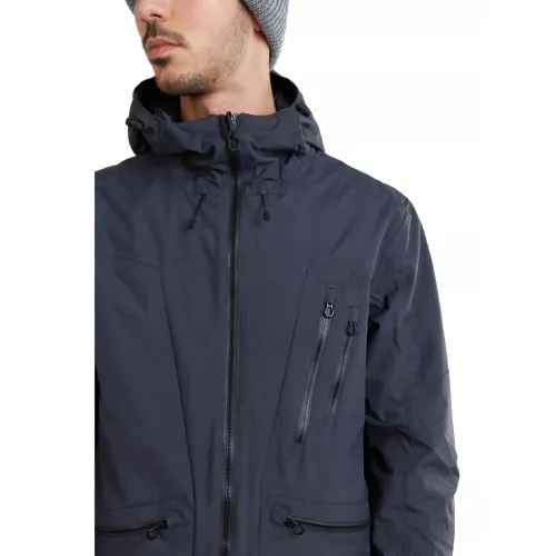 Fundango Decatur Jacket Férfi Síkabát, Snowboard kabát 781-antracit heather