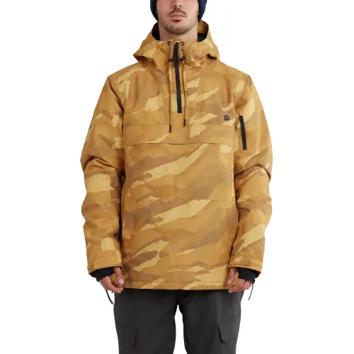 Fundango Burnaby Anorak Fundango Burnaby Anorak Férfi Síkabát, Snowboard kabát 246-okker melange