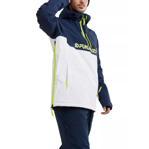 Fundango Burnaby Logo Anorak Fundango Burnaby Logo Anorak Férfi Síkabát, Snowboard kabát 486-patriot blue