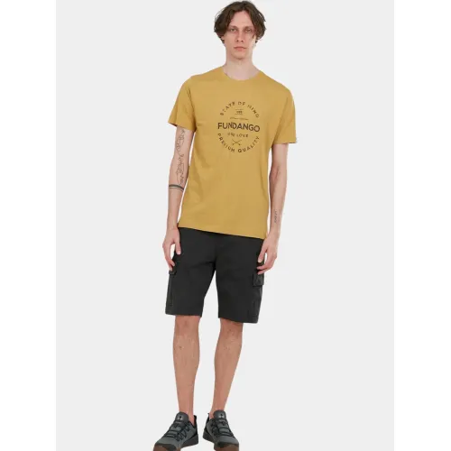 Fundango Zack Cargo Shorts Férfi Rövidnadrág 755-steel