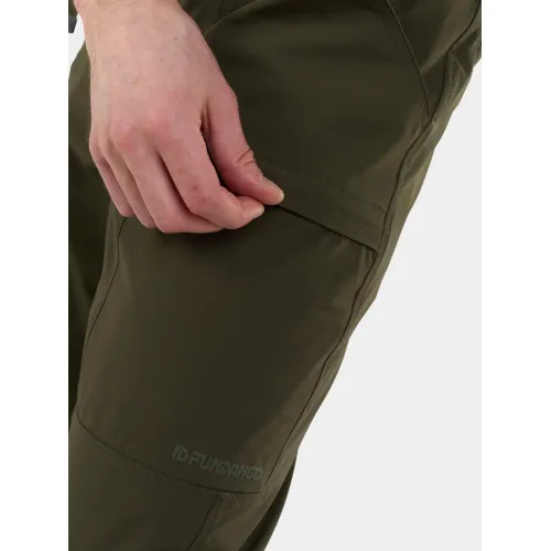 Fundango Elkford Cargo Trekking Pants Férfi Túranadrág, esőnadrág 537-khaki