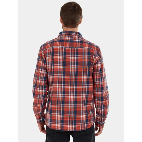 Fundango Roddy Lined Shirt Férfi Ing 285-blood
