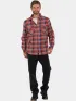 Fundango Roddy Lined Shirt Férfi Ing 285-blood