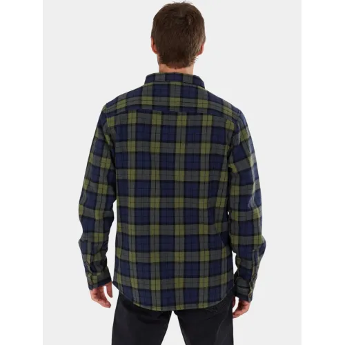 Fundango Roddy Lined Shirt Férfi Ing 485-eclipse blue