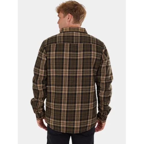 Fundango Roddy Lined Shirt Férfi Ing 540-army
