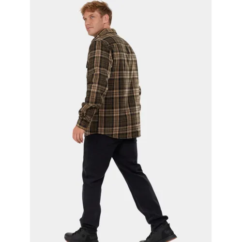 Fundango Roddy Lined Shirt Férfi Ing 540-army