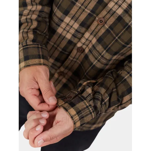 Fundango Roddy Lined Shirt Férfi Ing 540-army