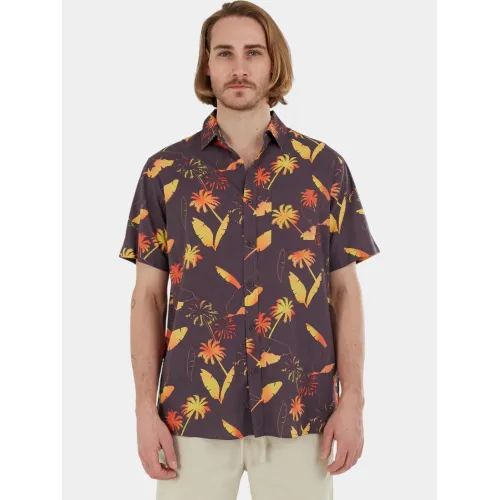 Fundango Chase Shirt Férfi Ing 481-dark navy