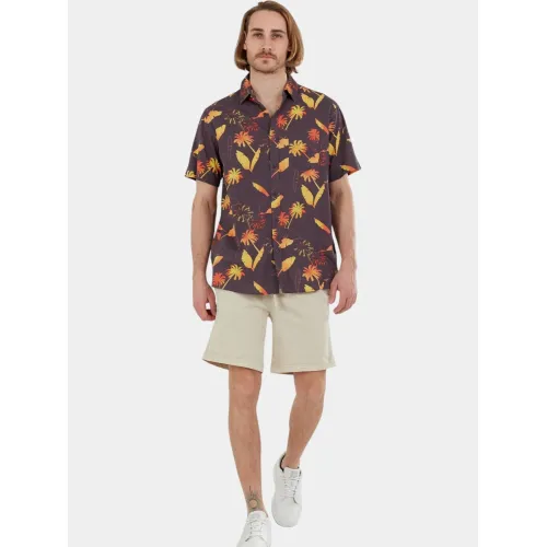 Fundango Chase Shirt Férfi Ing 481-dark navy