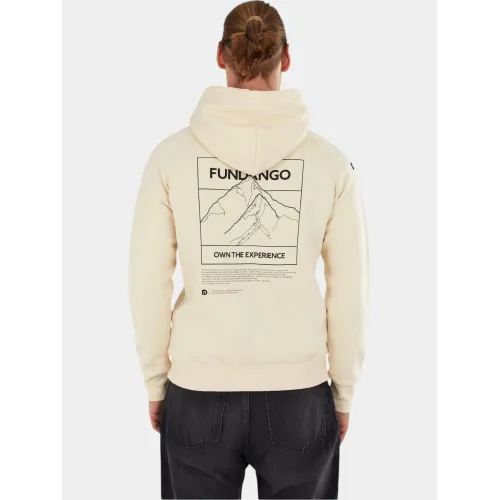 Fundango Talis Hooded Sweatshirt Fundango Talis Hooded Sweatshirt Férfi Pulóver 610-sand