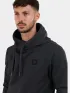 Fundango Conor Hooded Sweatshirt Fundango Conor Hooded Sweatshirt Férfi Pulóver 891-black heather