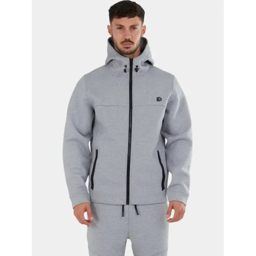 Fundango Hamal Tech Hoodie Férfi Pulóver 745-grey heather