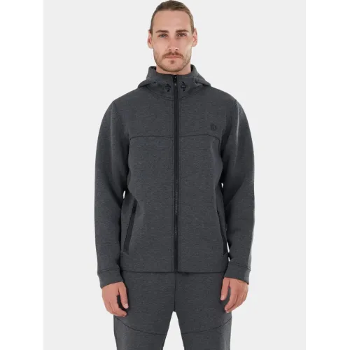 Fundango Hamal Tech Hoodie Férfi Pulóver 891-black heather