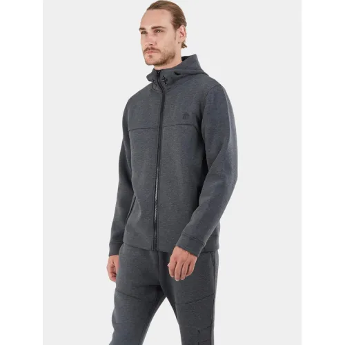 Fundango Hamal Tech Hoodie Férfi Pulóver 891-black heather