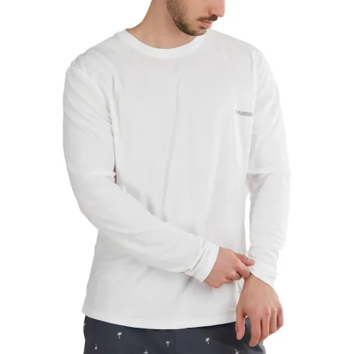 Fundango Maurice Long Rashguard Fundango Maurice Long Rashguard Férfi Lycra 100-white