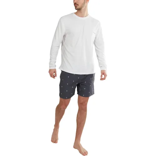 Fundango Maurice Long Rashguard Fundango Maurice Long Rashguard Férfi Lycra 100-white