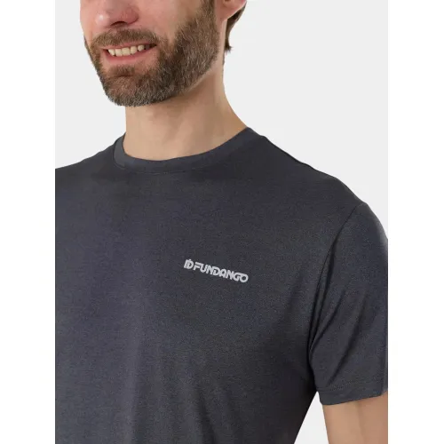 Fundango Bellmore T-shirt Férfi Póló 755-steel