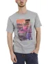 Fundango Basic T Logo-9 T-shirt Férfi Póló 745-grey heather